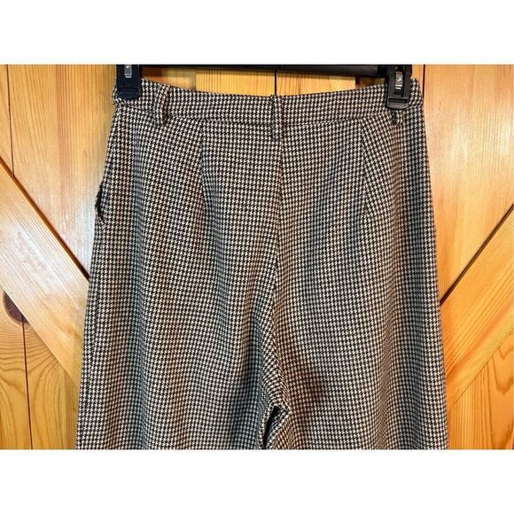 Motel Rocks Trouser Dogtooth Print Size Medium (4634) Read - Picture 6 of 8